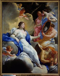 Die Klugheit, die Liebe und die Grazien von Simon Vouet
