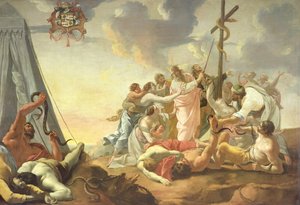 Die eherne Schlange, rechter Abschnitt