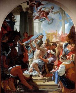 Das Martyrium des heiligen Eustachius und seiner Familie