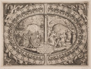 Helle Steensdatters Gedenkblatt von Simon de Pas