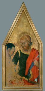 Die Barmherzigkeit des Heiligen Martin von Tours von Simone (after) Martini