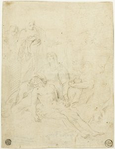Pietà von Simone Cantarini