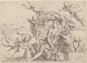 Der Raub der Europa von Simone Cantarini