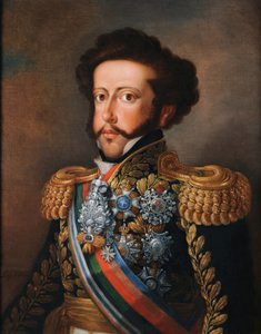 Porträt von D. Pedro I von Simplicio Rodrigues de Sa