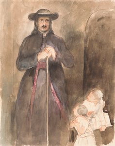Ein Priester mit zwei Kindern
