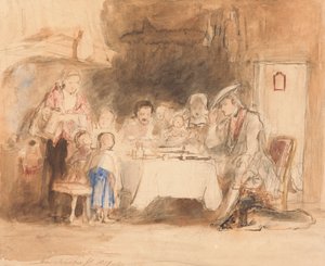 Gnade vor dem Essen von Sir David Wilkie
