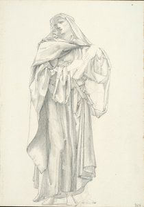 Drapierte männliche Figur (Skizzenbuch #2614)