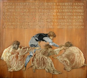 Perseus und die Graien, 1877 von Sir Edward Coley Burne Jones