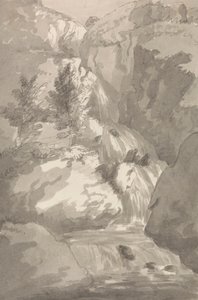 Teil von Brind Gill in Ligburthwaite von Sir George Howland Beaumont seventh Baronet