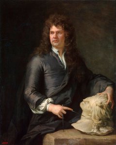 Porträt des Holzschnitzers Grinling Gibbons, vor 1690