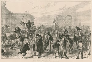Der Pferdemarkt in Islington von Sir John Charles Robinson