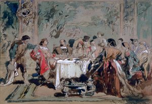 Bankett im Haus von Lucentio, 1859