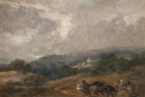 Landschaftsskizze, 1877