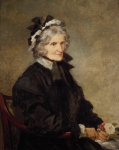 Porträt der Mutter des Künstlers, 1874 von Sir John Gilbert