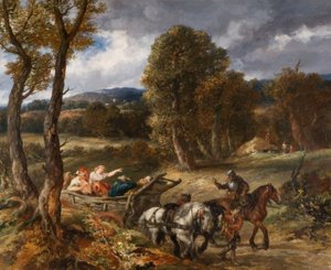 Der Gepäckwagen, 1884
