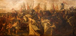 Die Rückkehr der Sieger, 1878-1879 von Sir John Gilbert