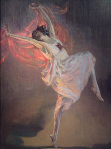 Ballerina Anna Pawlowa 1881-1931, 1910er von Sir John Lavery
