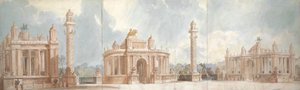 Entwurf für den Eingang zum Hyde Park und St. James