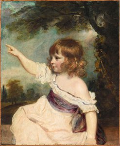 Porträt von Francis George Hare 1786-1842 bekannt als Master Hare, 1788-1789 von Sir Joshua Reynolds