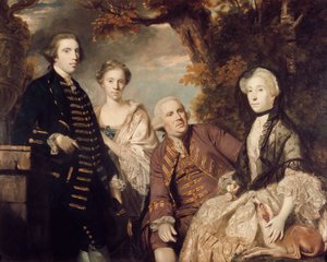 Die Familie Roffey, 1765