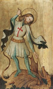 Hl. Georg als Drachentöter von Slowakischer Maler