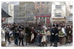 Sonntagmorgen im New Cut, Lambeth, 1872