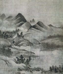 Landschaft, 1500-1525 von Soami