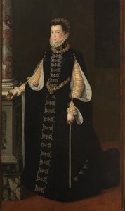 Porträt von Elisabeth von Frankreich, Königin von Spanien