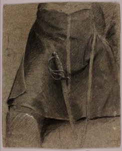 Studie für ein Reitermonument von Solon H. Borglum