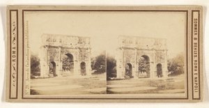 Arco di Costantino vom Kolosseum aus gesehen