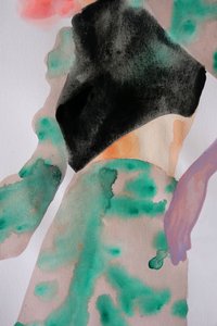 Abstrakte Modefigur