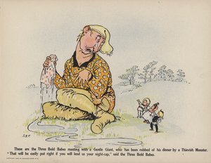 Illustration für Weitere Taten der Drei Kühnen Babys von Sophia Rosamond Praeger