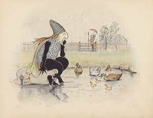 Illustration für Kleine Zwillingsdrachen von S. Rosamond Praeger von Sophia Rosamond Praeger