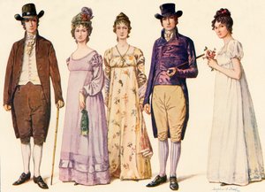 Kleidung während der Republik unter Washington und Adams, 1790-1800, 1903, 1937