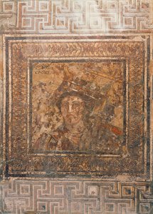 Personifikation der Stadt Alexandria (Mosaik) von Sophilos