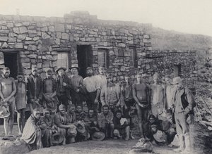 Eine Bergbaugruppe