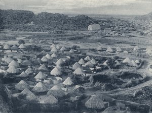Ein Eingeborenendorf von South African Photographer