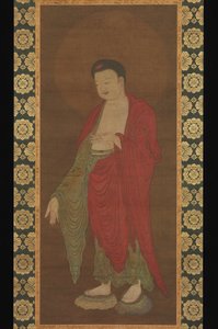 Buddha Amitabha steigt aus seinem Reinen Land herab