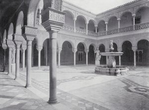 Hof im Haus des Pilatus, Sevilla von Spanish Photographer
