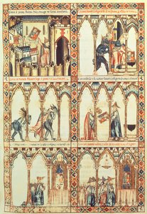 102-0002738 T.I.I. Cantiga 34, Illustration aus 