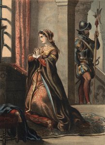 Anne Boleyn (Anna oder Ann Bolin und Anne Bullen) von Spanish School