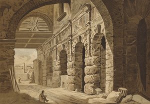 Galerie des Domitian, Rom von Spanish School