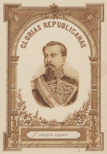 Joaquin Crespo, venezolanischer Politiker und Soldat von Spanish School
