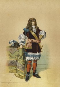 Ludwig XIV., König von Frankreich, 1680 von Spanish School