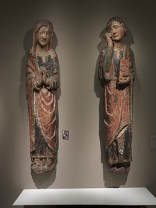 Trauernder Heiliger Johannes und Trauernde Jungfrau, Königreich Kastilien und León, ca. 1250-1275