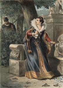 Philipp II. von Spanien (1527-1598) und Prinzessin D