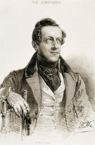 Porträt von Angel de Saavedra y Ramirez Baquedano, Herzog von Rivas