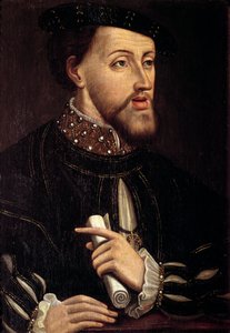 Porträt von Karl V., Kaiser von Deutschland von Spanish School