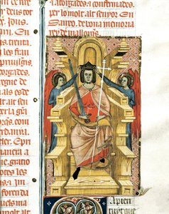 Porträt von James III. (Jaime III. von Mallorca) von Spanish School