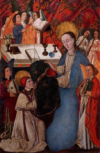 Überreichung der Kasel an St. Ildefonso durch die Jungfrau Maria